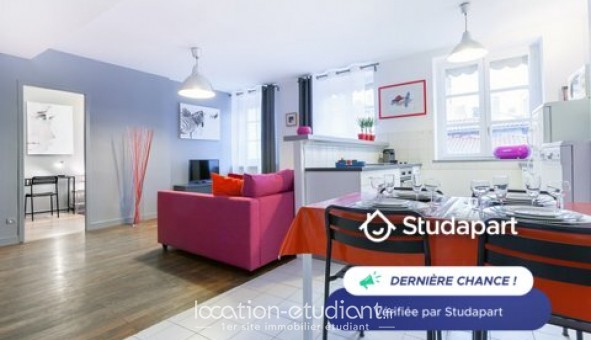 Logement tudiant Location T3 Meublé Lyon 1er arrondissement (69001)