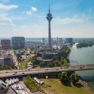 Dusseldorf, la  ville agrable 