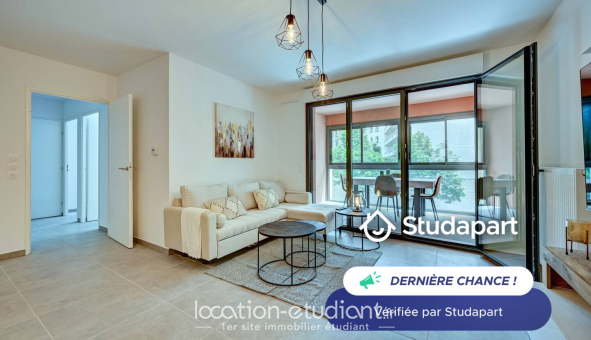 Logement étudiant T3 &agrave; Aix en Provence (13100)