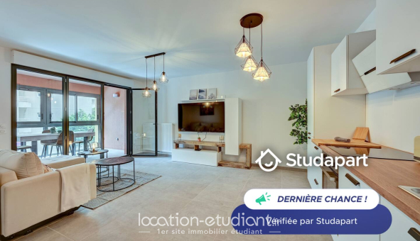 Logement étudiant T3 &agrave; Aix en Provence (13100)