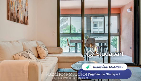Logement étudiant T3 &agrave; Aix en Provence (13100)
