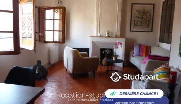 Logement étudiant T3 &agrave; Aix en Provence (13100)