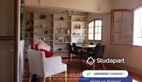 Logement étudiant T3 &agrave; Aix en Provence (13100)