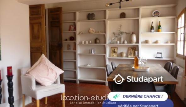Logement étudiant T3 &agrave; Aix en Provence (13100)