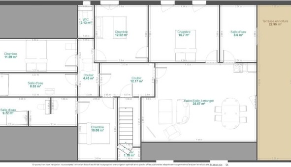 Logement �tudiant Duplex &agrave; Andlau (67140)