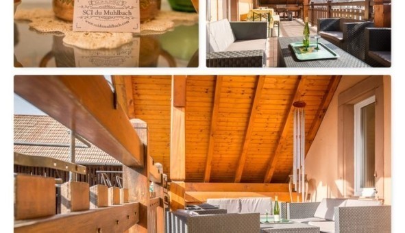 Logement �tudiant Duplex &agrave; Andlau (67140)