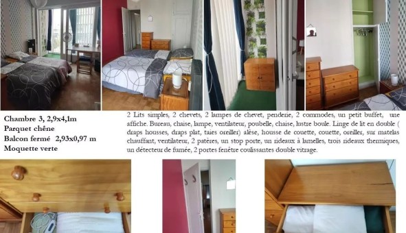 Logement �tudiant Duplex &agrave; Angers (49000)