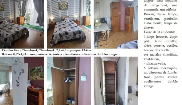 Logement �tudiant Duplex &agrave; Angers (49000)