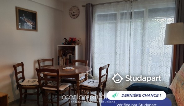 Logement étudiant T3 &agrave; Antibes (06160)