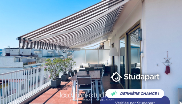Logement étudiant T3 &agrave; Antibes (06160)