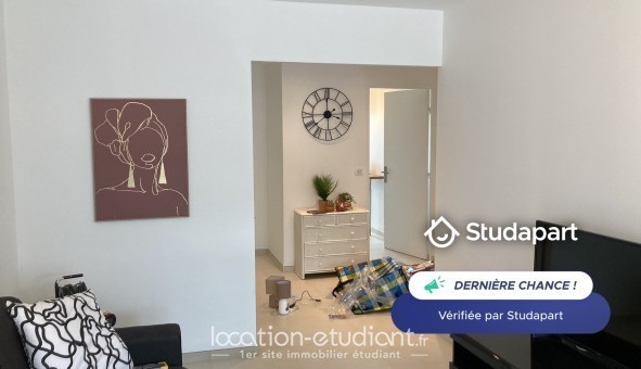 Logement étudiant T3 &agrave; Antibes (06160)