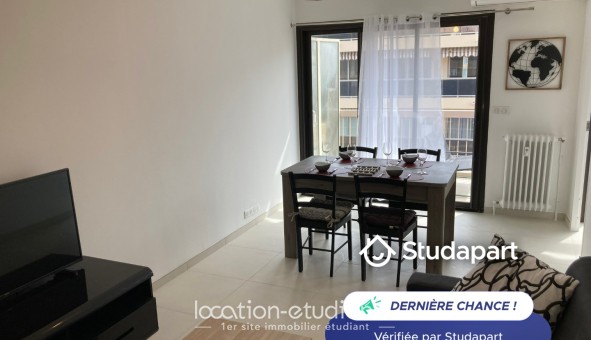 Logement étudiant T3 &agrave; Antibes (06160)