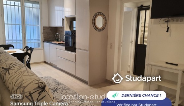 Logement étudiant T3 &agrave; Antibes (06160)