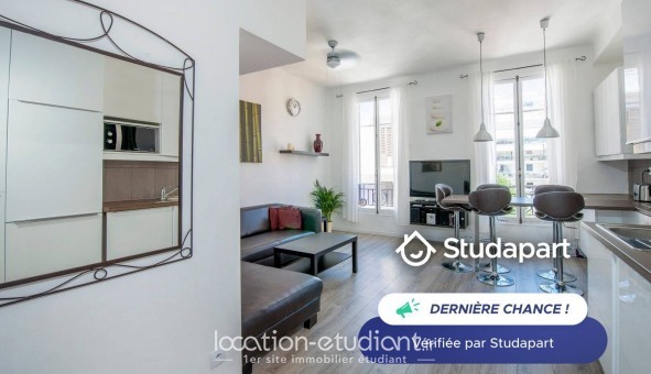 Logement étudiant T3 &agrave; Antibes (06160)