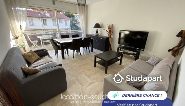 Logement étudiant T3 &agrave; Antibes (06160)