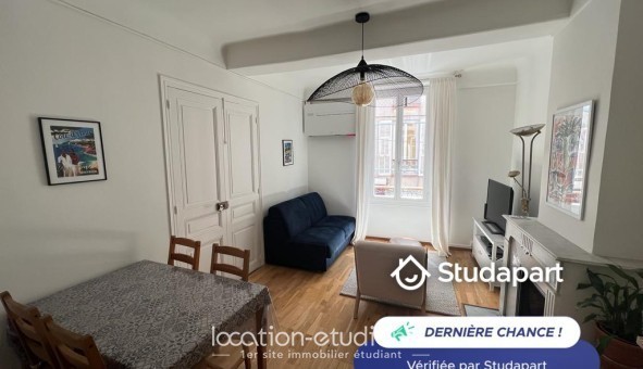 Logement étudiant T3 &agrave; Antibes (06160)