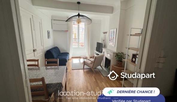 Logement étudiant T3 &agrave; Antibes (06160)