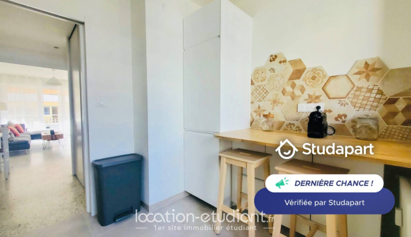 Logement étudiant T3 &agrave; Antibes (06160)