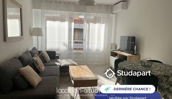 Logement étudiant T3 &agrave; Antibes (06160)