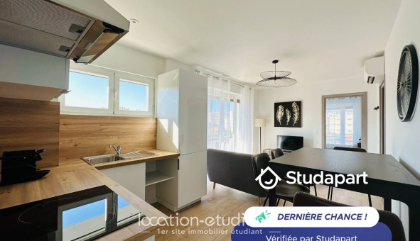 Logement étudiant T3 &agrave; Antibes (06160)