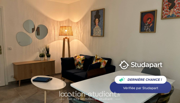 Logement étudiant T3 &agrave; Antibes (06160)