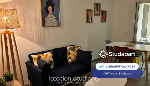 Logement étudiant T3 &agrave; Antibes (06160)