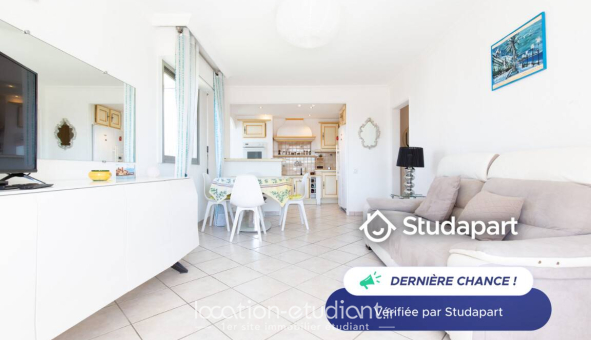 Logement étudiant T3 &agrave; Antibes (06160)