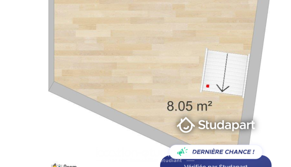 Logement étudiant T3 &agrave; Bidart (64210)