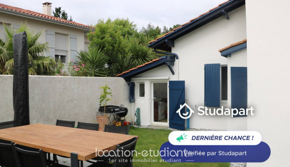 Logement tudiant Duplex à Bidart (64210)