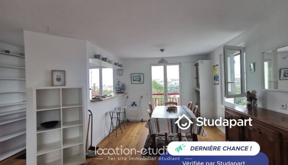 Logement étudiant T2 &agrave; Bidart (64210)