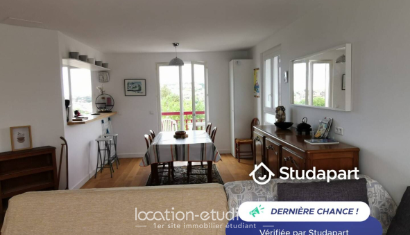 Logement étudiant T2 &agrave; Bidart (64210)
