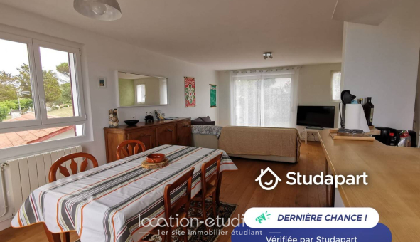 Logement étudiant T2 &agrave; Bidart (64210)