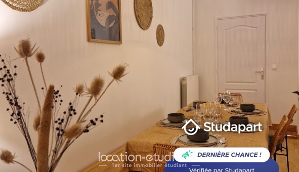 Logement étudiant T3 &agrave; Bordeaux (33300)