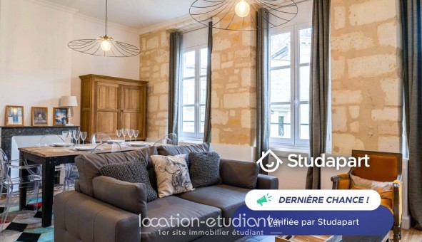 Logement étudiant T3 &agrave; Bordeaux (33300)