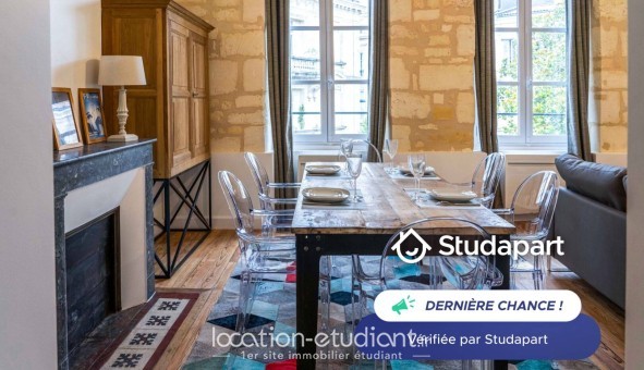 Logement étudiant T3 &agrave; Bordeaux (33300)