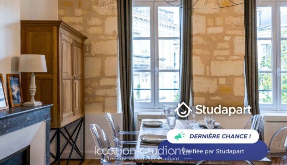 Logement étudiant T3 &agrave; Bordeaux (33300)