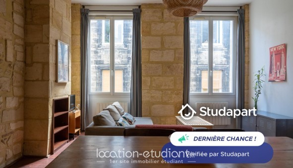 Logement étudiant T3 &agrave; Bordeaux (33300)