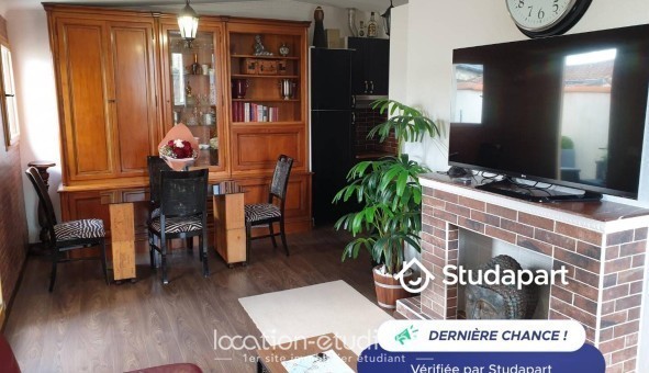 Logement étudiant T3 &agrave; Bordeaux (33300)
