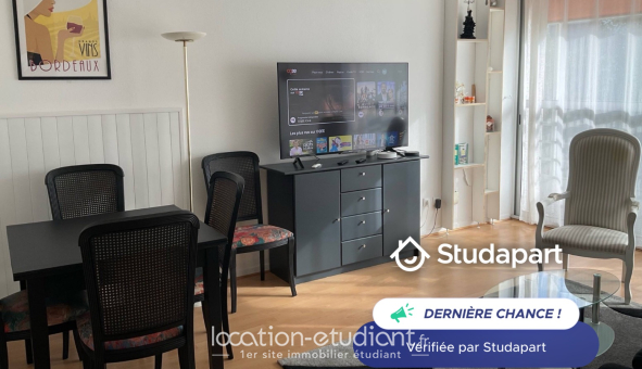 Logement étudiant T3 &agrave; Bordeaux (33300)