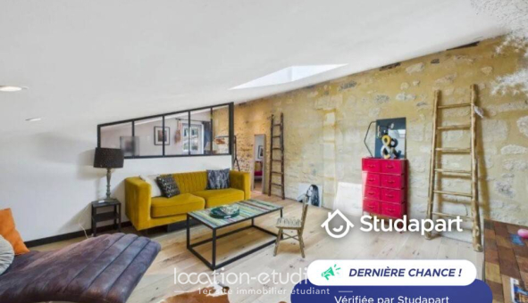 Logement étudiant T3 &agrave; Bordeaux (33300)