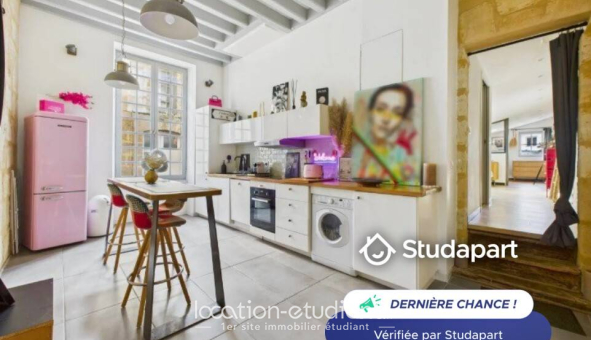 Logement étudiant T3 &agrave; Bordeaux (33300)