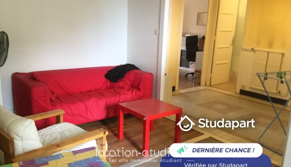 Logement étudiant T3 &agrave; Grenoble (38000)
