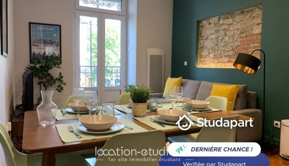 Logement étudiant T3 &agrave; Grenoble (38000)