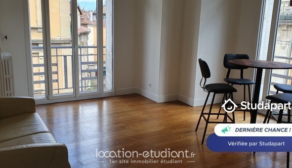 Logement étudiant T3 &agrave; Grenoble (38000)