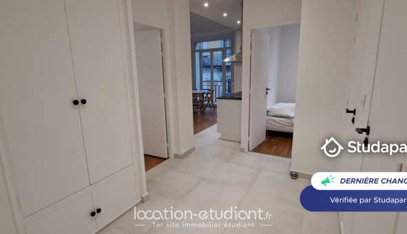 Logement étudiant T3 &agrave; Grenoble (38000)