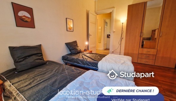 Logement étudiant T3 &agrave; Grenoble (38000)