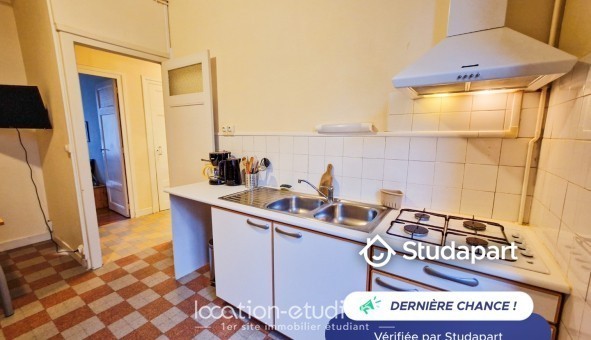 Logement étudiant T3 &agrave; Grenoble (38000)