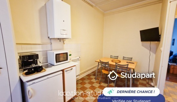 Logement étudiant T3 &agrave; Grenoble (38000)