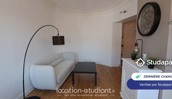 Logement étudiant T3 &agrave; Grenoble (38000)