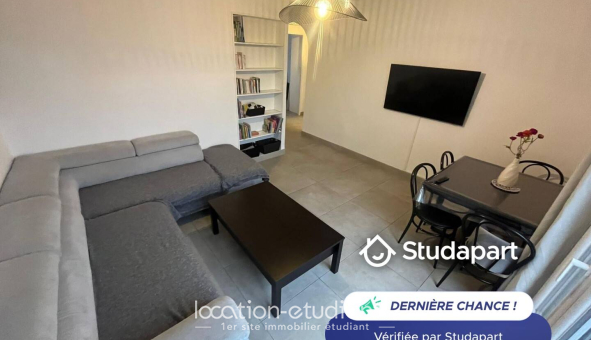 Logement étudiant T3 &agrave; Grenoble (38000)